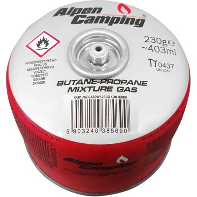 Carmotion ALPEN CAMPING Cartouche de Gaz - 230g Propane-Butane - Publicité Carmotion ALPEN CAMPING Cartouche de Gaz - 230g Propane-Butane - Publicité