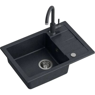 QUADRON - Go-Smart - Noir - 62x44x17.5 cm - Sink - Publicité QUADRON - Go-Smart - Noir - 62x44x17.5 cm - Sink - Publicité