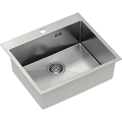 Quadron Russel Edelstahl Küchenwaschbecken - 55x48cm - Langlebig & Hygienisch Quadron Russel Edelstahl Küchenwaschbecken - 55x48cm - Langlebig & Hygienisch
