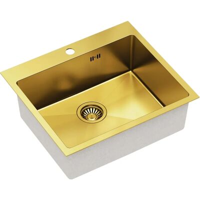 Q Company RUSSEL 110 Stal nierdzewna PVD Zlew - Zlew kuchenny Q Company RUSSEL 110 Stal nierdzewna PVD Zlew - Zlew kuchenny