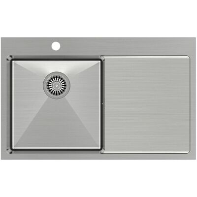 Quadron Russel 111 Edelstahl Küchenspüle - Modernes Design Quadron Russel 111 Edelstahl Küchenspüle - Modernes Design