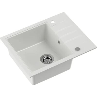 Quadron Peter 116 Weiß Granitspüle - Spüle Quadron Peter 116 Weiß Granitspüle - Spüle