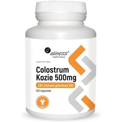 Aliness Ziegenkolostrum 500mg 28% Immunoglobuline - Nahrungsergänzung Aliness Ziegenkolostrum 500mg 28% Immunoglobuline - Nahrungsergänzung