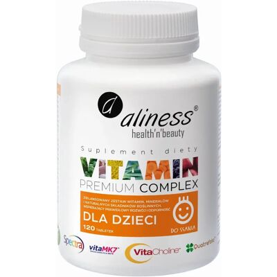 Aliness Kompleks Witamin dla Dzieci - Naturalne Wsparcie Rozwoju Aliness Kompleks Witamin dla Dzieci - Naturalne Wsparcie Rozwoju
