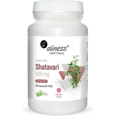 Ekstrakt z Shatavari 30% 500 mg - Suplement ziołowy Ekstrakt z Shatavari 30% 500 mg - Suplement ziołowy