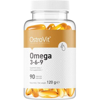 OstroVit Omega 3-6-9 - Nahrungsergänzung mit Omega 3, 6, 9 & Vitamin E OstroVit Omega 3-6-9 - Nahrungsergänzung mit Omega 3, 6, 9 & Vitamin E