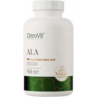 OstroVit ALA 90 cápsulas - Suplemento dietético OstroVit ALA 90 cápsulas - Suplemento dietético