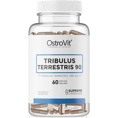OstroVit Tribulus Terrestris 90 - Aumentador de testosterona - 60 cápsulas OstroVit Tribulus Terrestris 90 - Aumentador de testosterona - 60 cápsulas