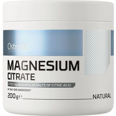 Ostrovit Citrate de Magnésium - 2700mg - 200g - Publicité Ostrovit Citrate de Magnésium - 2700mg - 200g - Publicité