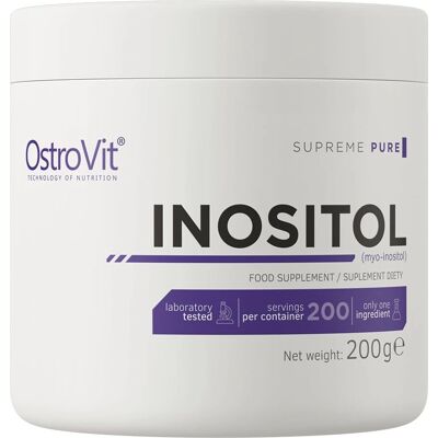 Inositol Ostrovit - 200g Complément - Soutient Système Nerveux & Métabolisme - Publicité Inositol Ostrovit - 200g Complément - Soutient Système Nerveux & Métabolisme - Publicité