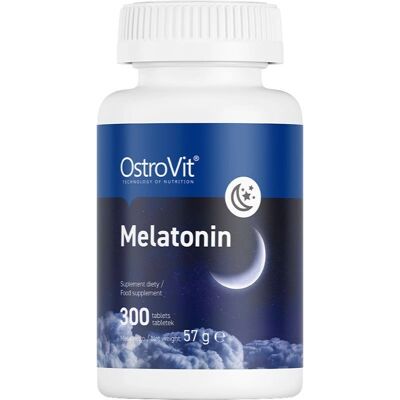 OstroVit Melatonin - Schlafunterstützung - 300 Tabletten OstroVit Melatonin - Schlafunterstützung - 300 Tabletten