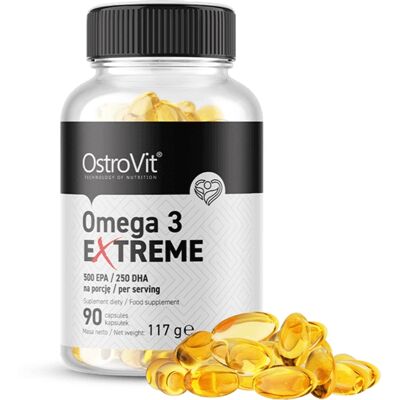 OstroVit Omega 3 Extreme 1000mg - Serce & Mózg OstroVit Omega 3 Extreme 1000mg - Serce & Mózg