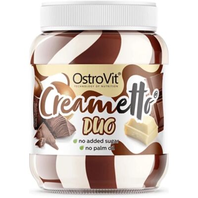 OstroVit Creametto Duo Orzech laskowy i mleczna czekolada - Krem OstroVit Creametto Duo Orzech laskowy i mleczna czekolada - Krem
