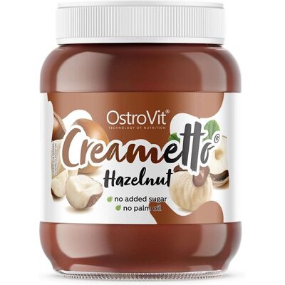 OstroVit Creametto Pasta z Orzechów Laskowych - Naturalna, Bez Cukru, Bez Oleju Palmowego OstroVit Creametto Pasta z Orzechów Laskowych - Naturalna, Bez Cukru, Bez Oleju Palmowego