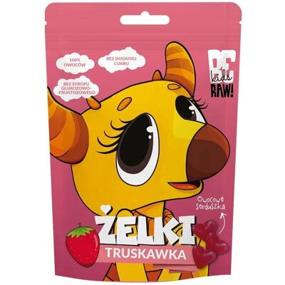 Purella Truskawkowe Gumy Plus - Bez Dodatku Cukru - 35 g Purella Truskawkowe Gumy Plus - Bez Dodatku Cukru - 35 g