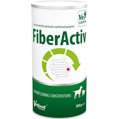 VETFOOD FIBERActiv 500g - Complément pour la digestion animale - Publicité VETFOOD FIBERActiv 500g - Complément pour la digestion animale - Publicité