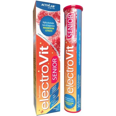 ActivLab Electrovit Senior - Brausetabletten - Unterstützt Hydratation & Energie ActivLab Electrovit Senior - Brausetabletten - Unterstützt Hydratation & Energie