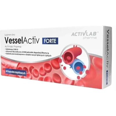 Activlab VesselActiv 60 kapsułek - Suplement diety Activlab VesselActiv 60 kapsułek - Suplement diety