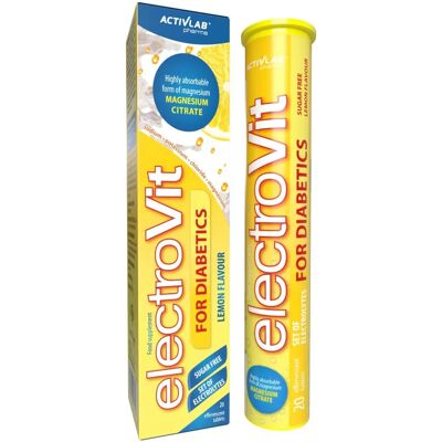 ActivLab Electrovit - Brausetabletten für Diabetiker - 20 Stück ActivLab Electrovit - Brausetabletten für Diabetiker - 20 Stück