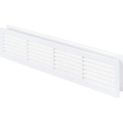 Grille de ventilation en plastique Awenta 120x440mm - Volet d'air intérieur - Publicité Grille de ventilation en plastique Awenta 120x440mm - Volet d'air intérieur - Publicité