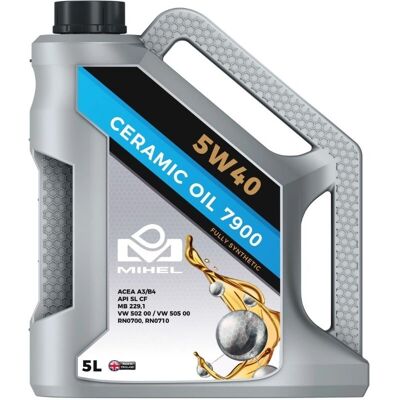 Mihel Ceramic Oil 7900 - Engine Oil - Nano Ceramic Technology - Suitable for Multiple Brands Mihel Ceramic Oil 7900 - Engine Oil - Nano Ceramic Technology - Suitable for Multiple Brands