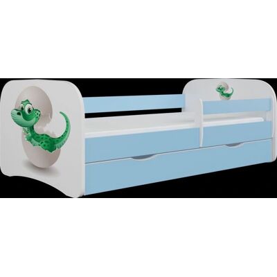 Kocot Kids Baby Dino Bleu - Lit 180x80cm - Publicité Kocot Kids Baby Dino Bleu - Lit 180x80cm - Publicité