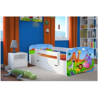 Lit pour enfants Babydreams réversible avec tiroir - Publicité Lit pour enfants Babydreams réversible avec tiroir - Publicité