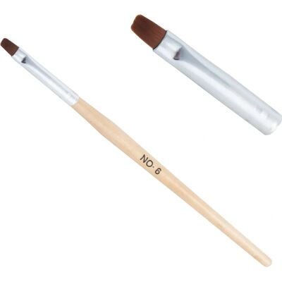 Pinceau en Bois NEONAIL - No. 8 - Pinceau pour ongles en gel et acrylique Pinceau en Bois NEONAIL - No. 8 - Pinceau pour ongles en gel et acrylique