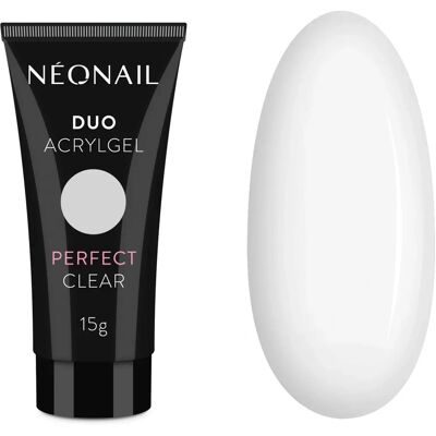 NeoNail Duo Acrylgel Perfect Clear - Unghii din gel și acril - 15g NeoNail Duo Acrylgel Perfect Clear - Unghii din gel și acril - 15g