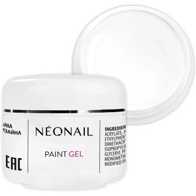 Gel NeoNail White Rose - Longue tenue, Art des ongles vibrants Gel NeoNail White Rose - Longue tenue, Art des ongles vibrants