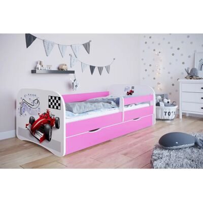 Lit pour enfants Babydreams rose réversible - Lit pour enfants - Publicité Lit pour enfants Babydreams rose réversible - Lit pour enfants - Publicité