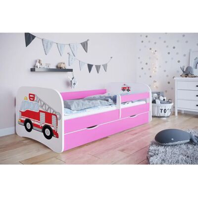 Lit enfant Kocot Kids Babydreams - Rose, 140x70cm - Publicité Lit enfant Kocot Kids Babydreams - Rose, 140x70cm - Publicité