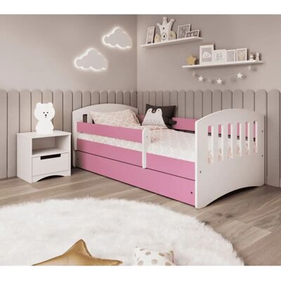 Lit enfant classique Kocot avec tiroir de rangement - Lit bébé - Publicité Lit enfant classique Kocot avec tiroir de rangement - Lit bébé - Publicité