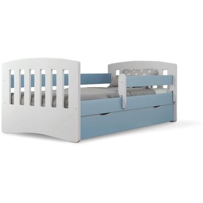 Lit enfant classique rose Kocot Kids avec rangement et matelas - Lit enfant - Publicité Lit enfant classique rose Kocot Kids avec rangement et matelas - Lit enfant - Publicité
