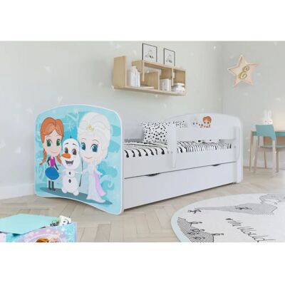 Lit pour enfants Babydreams avec tiroir et matelas - Blanc - Lit Enfant - Publicité Lit pour enfants Babydreams avec tiroir et matelas - Blanc - Lit Enfant - Publicité
