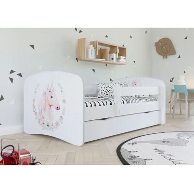 Lit pour enfants Babydreams - 180x80 cm avec tiroir & matelas - Publicité Lit pour enfants Babydreams - 180x80 cm avec tiroir & matelas - Publicité