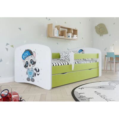 Lit pour enfants Babydreams - Réversible avec tiroir & garde-corps - 180x80 cm - Publicité Lit pour enfants Babydreams - Réversible avec tiroir & garde-corps - 180x80 cm - Publicité