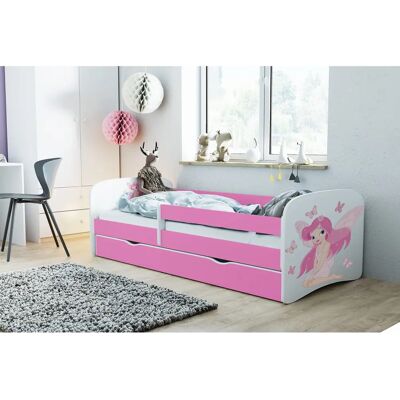 Lit enfant Kocot 160 x 80 cm avec tiroir et matelas - Publicité Lit enfant Kocot 160 x 80 cm avec tiroir et matelas - Publicité