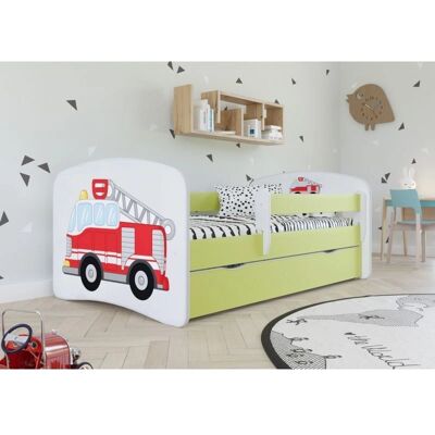 Lit Enfant Réversible Kocot Kids - 180x80cm - Vert - Publicité Lit Enfant Réversible Kocot Kids - 180x80cm - Vert - Publicité