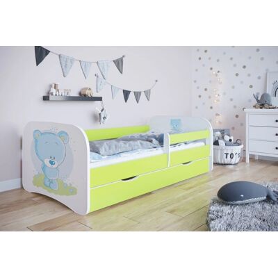 Kocot Kids Rêves de Bébé Bleu Vert Lit 180x80 - Publicité Kocot Kids Rêves de Bébé Bleu Vert Lit 180x80 - Publicité