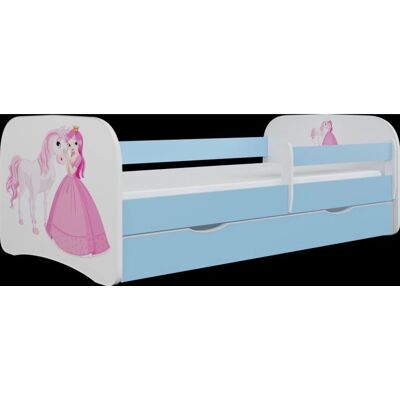 Lit Babydreams Princesse et Cheval Bleu - Lit - Publicité Lit Babydreams Princesse et Cheval Bleu - Lit - Publicité