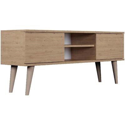 Benlemi Tammi TV-hylly - 120cm - Moderni Muotoilu Benlemi Tammi TV-hylly - 120cm - Moderni Muotoilu