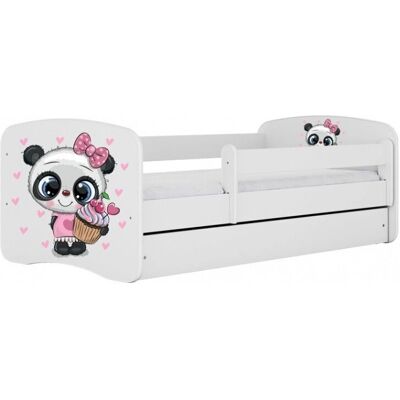 Topeshop Happy Kids Bed - 180x80cm, Safety Guard, Storage Drawer - Kids Bed Topeshop Happy Kids Bed - 180x80cm, Safety Guard, Storage Drawer - Kids Bed