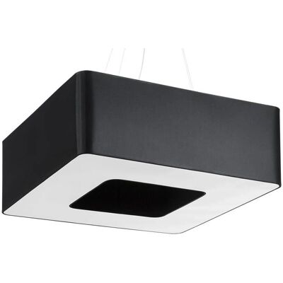 Sollux URANO Kwadratowa Lampa Wisząca Czarna - Lampa Wisząca Sollux URANO Kwadratowa Lampa Wisząca Czarna - Lampa Wisząca
