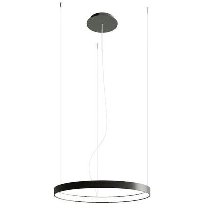 Sollux Rio 55 Zwarte LED Hanglamp - Plafondlamp Sollux Rio 55 Zwarte LED Hanglamp - Plafondlamp
