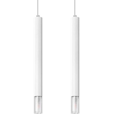 Sollux Lighting WEZYR 2 Weiße Pendelleuchte - Deckenleuchte Sollux Lighting WEZYR 2 Weiße Pendelleuchte - Deckenleuchte