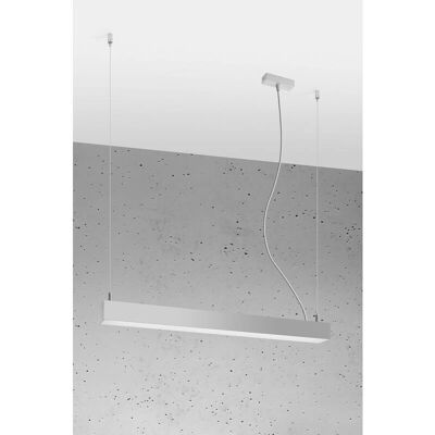 Suspension LED Grey Pinne 95cm - Suspension - Publicité Suspension LED Grey Pinne 95cm - Suspension - Publicité