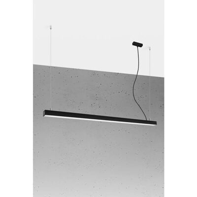 Sollux Modèle TH.087 Acier noir 145cm Lampe suspendue LED - Publicité Sollux Modèle TH.087 Acier noir 145cm Lampe suspendue LED - Publicité