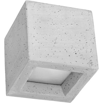 Applique Murale Sollux Lighting Leo Gris en Béton - Applique Murale - Publicité Applique Murale Sollux Lighting Leo Gris en Béton - Applique Murale - Publicité