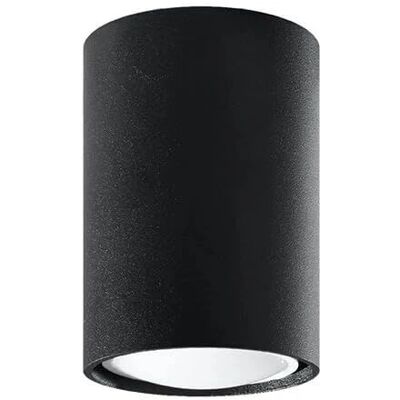 Plafonnier Lagos - Noir - 10cm - Lampe de plafond - Publicité Plafonnier Lagos - Noir - 10cm - Lampe de plafond - Publicité